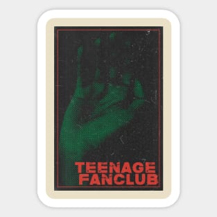 vintage teenage fanclub Sticker